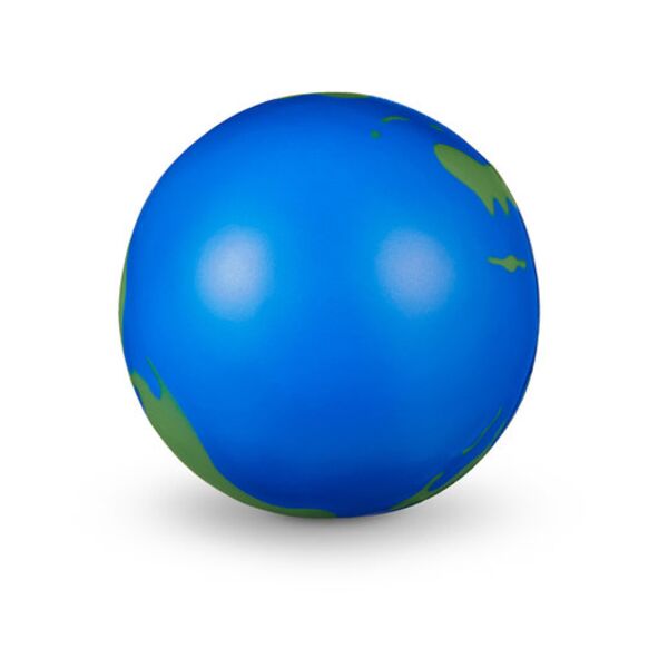 Globe Earth Super Squish Stress Ball Sensory Toy Thumbnail