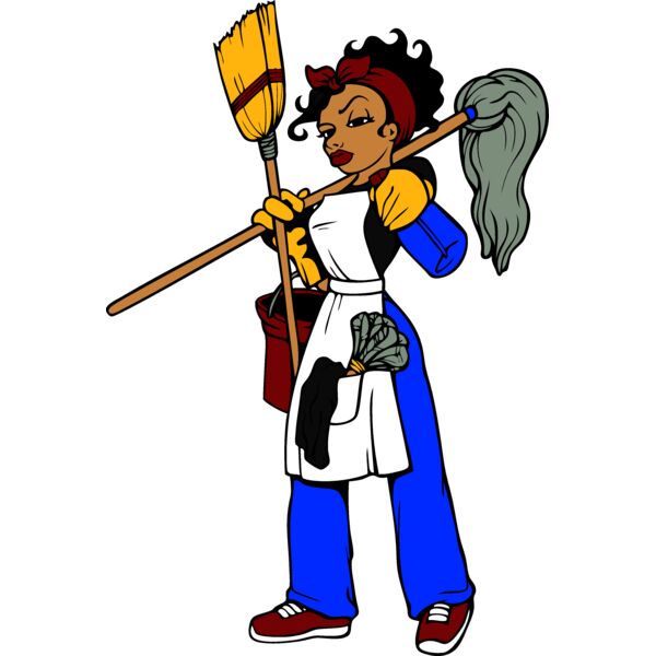 cleanmaidD004 eps Thumbnail