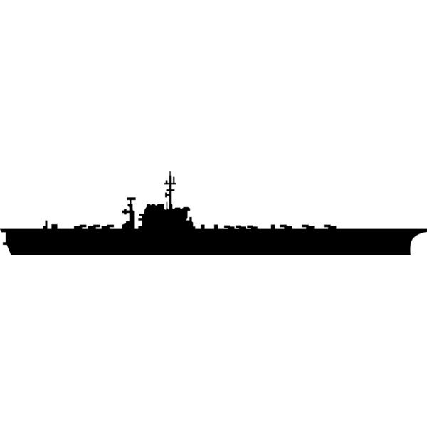 Aircraft Carrier Silhouette8 Thumbnail