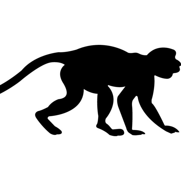 Monkey Silhouette1 Thumbnail