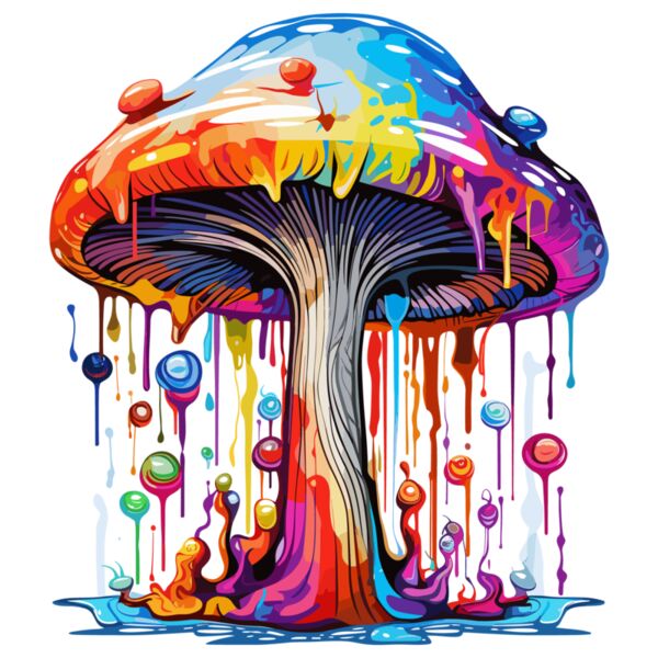 Colorful Mushroom Thumbnail