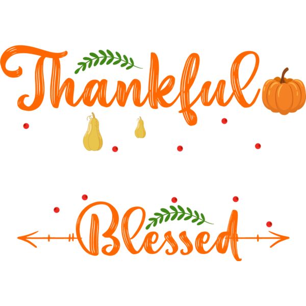 Thankful Grateful Blessed Thumbnail